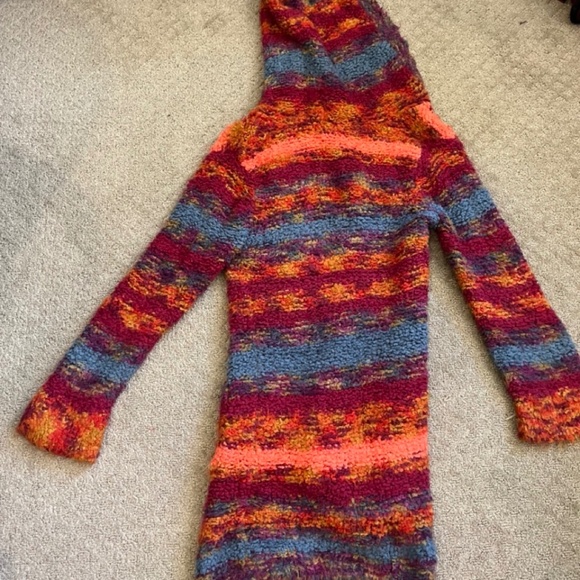 Colorful Crocheted Cardigan - Picture 2 of 2